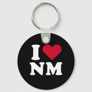 I LOVE NM KEYCHAIN