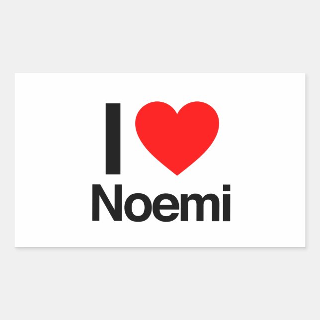 i love noemi sticker (Front)