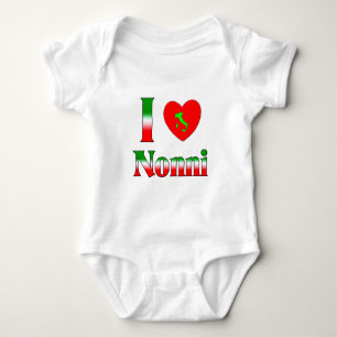 I  Love Nonni Baby Bodysuit