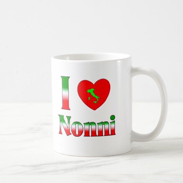 I  Love Nonni Coffee Mug (Right)