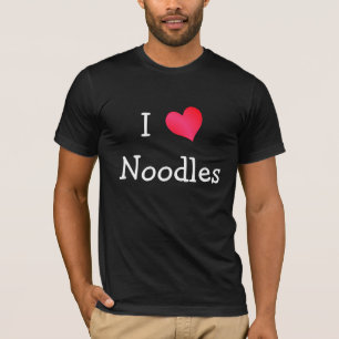 I Love Noodles T-Shirt