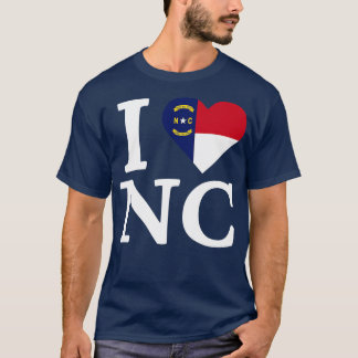 I Love North olina T-Shirt