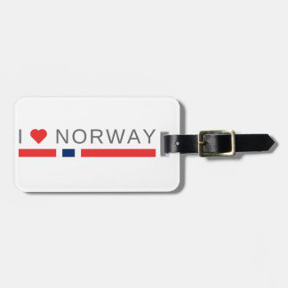 I love Norway Luggage Tag