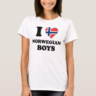I love Norwegian Boys T-Shirt