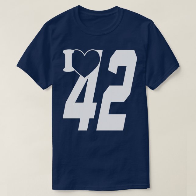 I Love Number T-Shirt (Design Front)