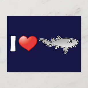 I Love Nurse Sharks Postcard