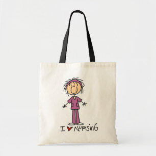 I Love Nursing T-shirts and Gifts Tote Bag