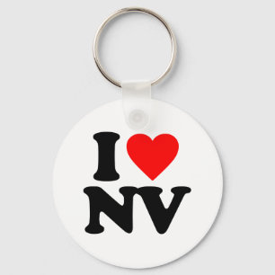 I LOVE NV KEYCHAIN