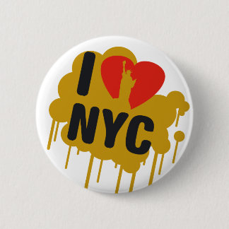 I love NY 2 Inch Round Button