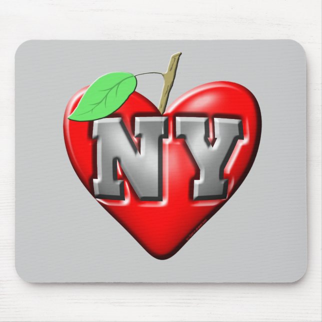 I Love NY Mouse Pad (Front)