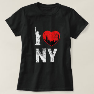 I Love NY Shirt, womens shirt, New York City T-Shirt
