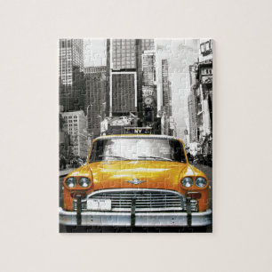 I Love NYC - New York Taxi Jigsaw Puzzle