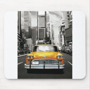 I Love NYC - New York Taxi Mouse Pad