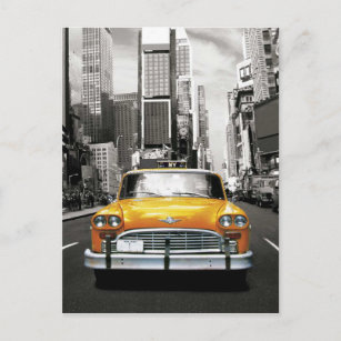 I Love NYC - New York Taxi Postcard
