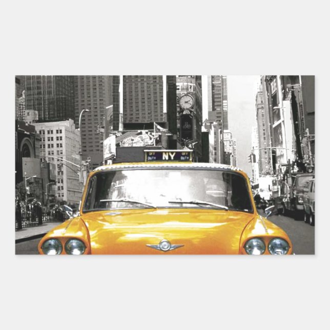 I Love NYC - New York Taxi Sticker (Front)
