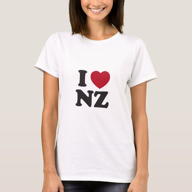 I love nz T-Shirt (Front)