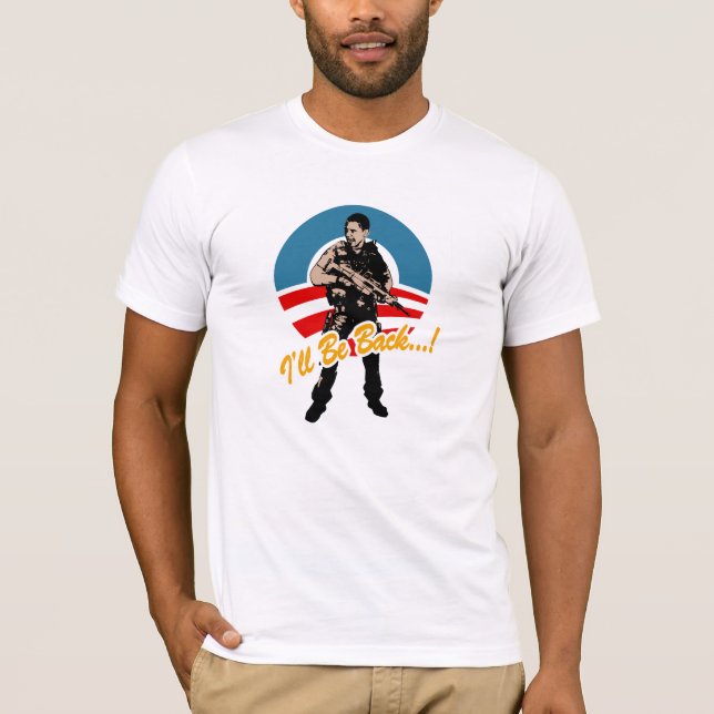 I Love Obama 2012 T-Shirt (Front)