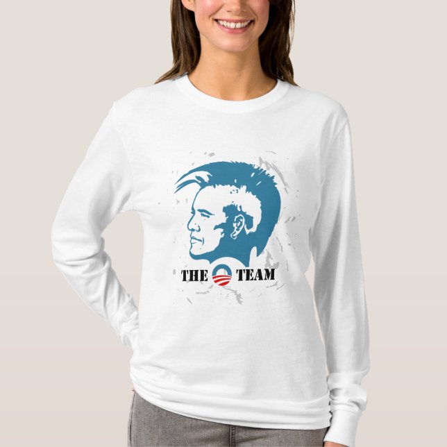 I love Obama 2012 T-Shirt (Front)
