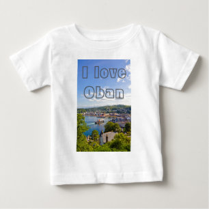 I love Oban, customizable t shirt