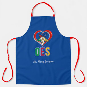 I Love OES Apron