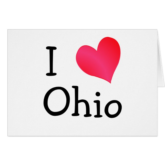 I Love Ohio (Devant horizontal)