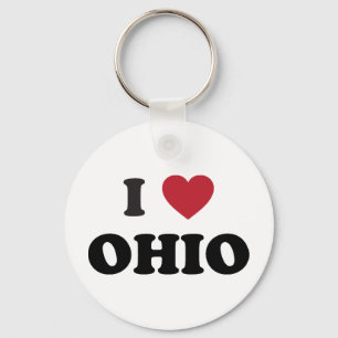 I love Ohio Keychain