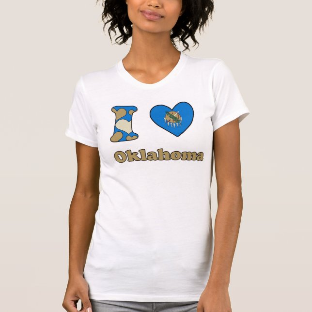 I love Oklahoma T-Shirt (Front)