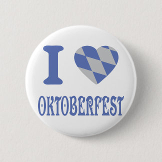 I love oktoberfest 2 inch round button