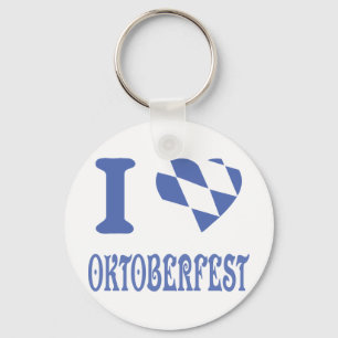 I love oktoberfest keychain