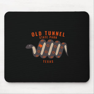 I Love Old Tunnel State Park Texas Tx Snake Vacati Mouse Pad