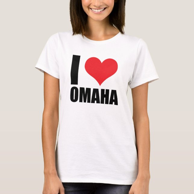 I love Omaha T-Shirt (Front)