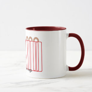 I love onion rings mug