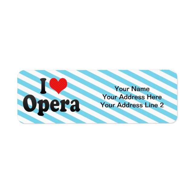 I Love Opera (Front)