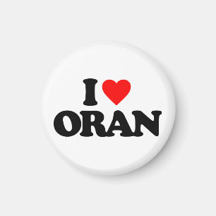 I LOVE ORAN MAGNET