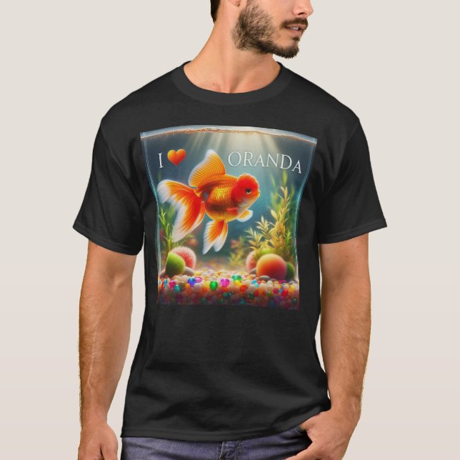 I love Oranda T-Shirt (Front)
