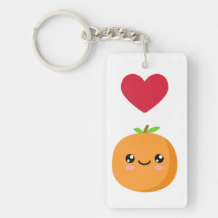 I love Oranges Keychain