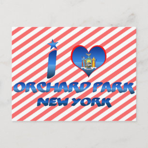 I love Orchard Park, New York Postcard