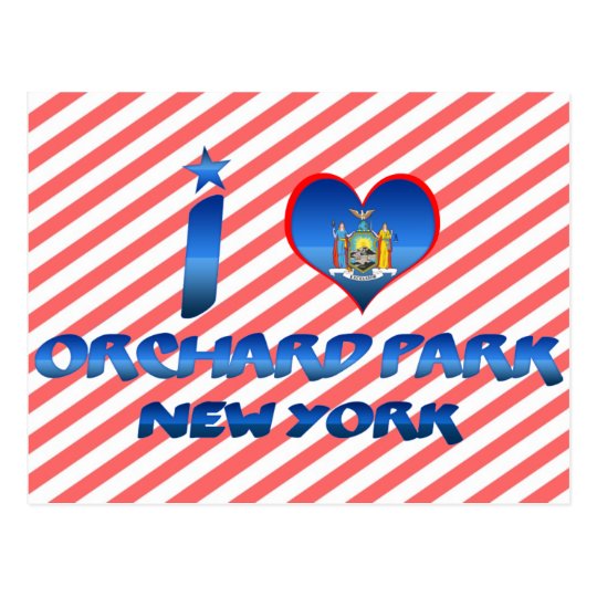I love Orchard Park, New York Postcard