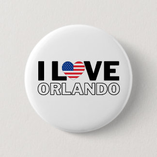 I LOVE ORLANDO - For real Orlandoans! 2 Inch Round Button