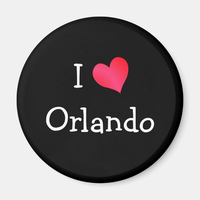 I Love Orlando Magnet (Front)