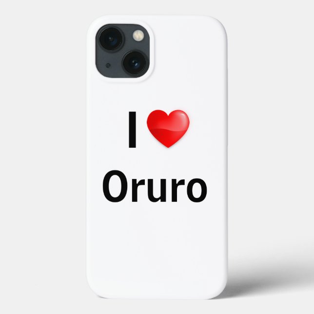 I love Oruro Case-Mate iPhone Case (Back)