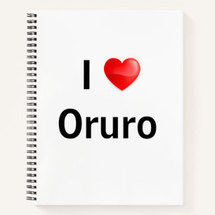 I love Oruro Notebook