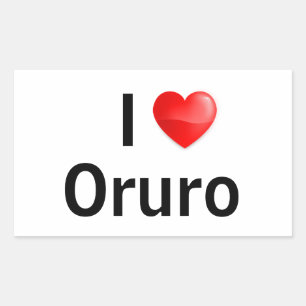 I love Oruro Sticker