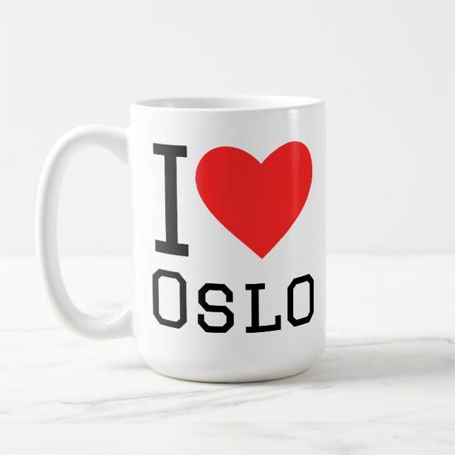 I love Oslo  Coffee Mug (Left)