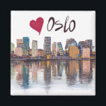 I love Oslo Magnet<br><div class="desc">I love Oslo</div>