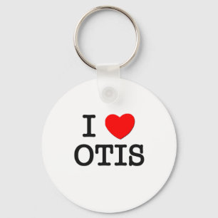 I Love Otis Keychain