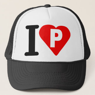 I-LOVE-P. TRUCKER HAT