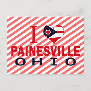 I love Painesville, Ohio Postcard