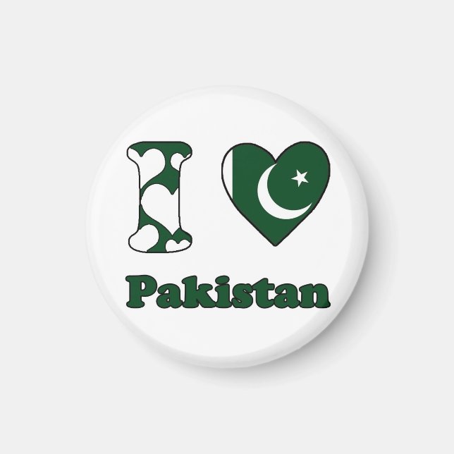I love Pakistan Magnet (Front)