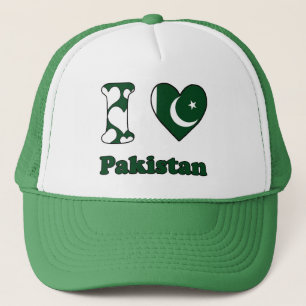 I love Pakistan Trucker Hat